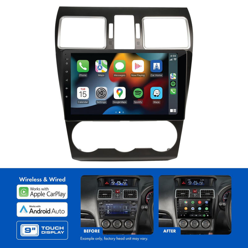 Aerpro 9In Multimedia Receiver To Suit Subaru Forester