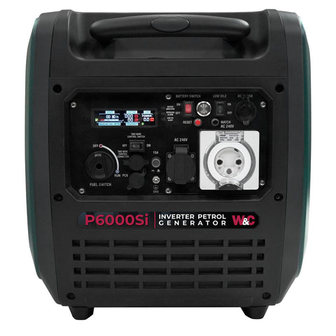 Welling & Crossley 6000W Smart Silent Inverter Petrol