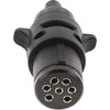 OEX 7 Pin Small Round Trailer Plug - Plastic ACX8039