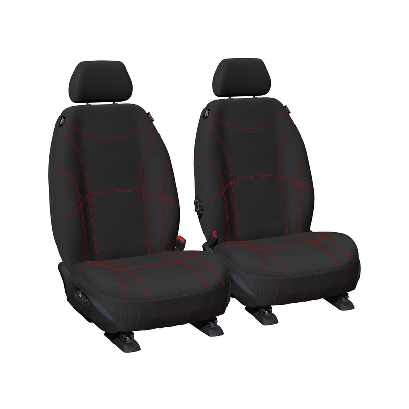 Sperling Getaway Neoprene Front Black - Red Stitch Seat