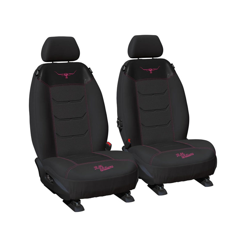 RM Williams Front Car Seat Covers Polyester, Mesh