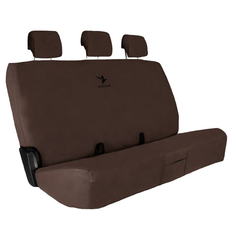 Black Duck Rear Bench Seat Cover, Canvas Brown - Single