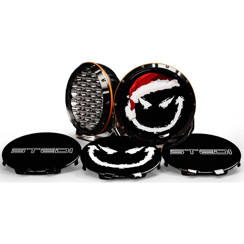 Stedi Type X Sport 8.5 Inch Round Driving Light Set Xmas