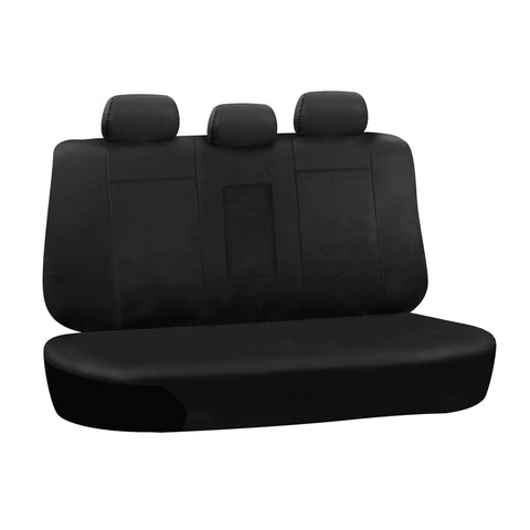 True Fit Tailored Fit Rear Car Seat Cover Canvas, Black -