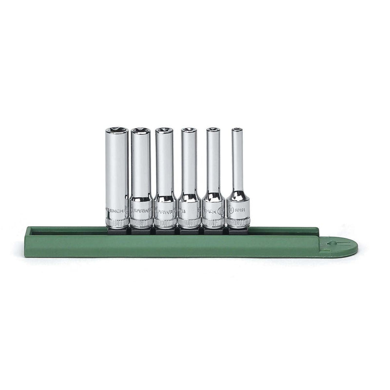 Gearwrench 6 Pc. 1/4in Drive Deep External Torx Socket