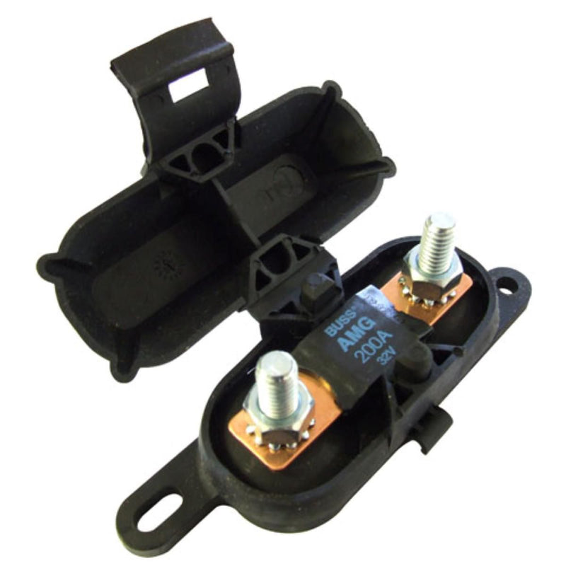 Eaton Mega Fuse Holder with Extended Black Cover FMG-116-L