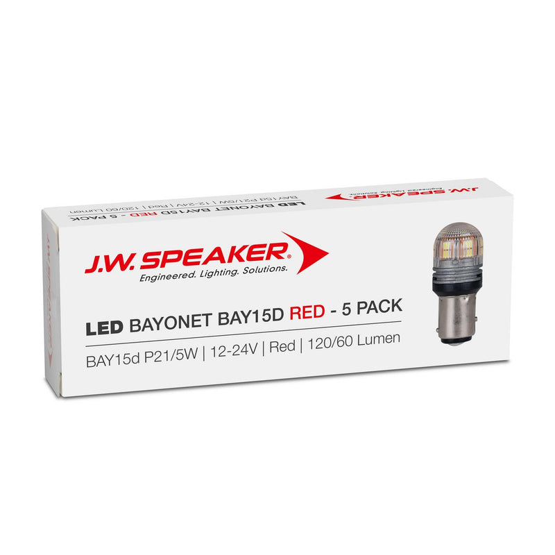 JW Speaker LED BAY15d Bulk Pack 990144-5