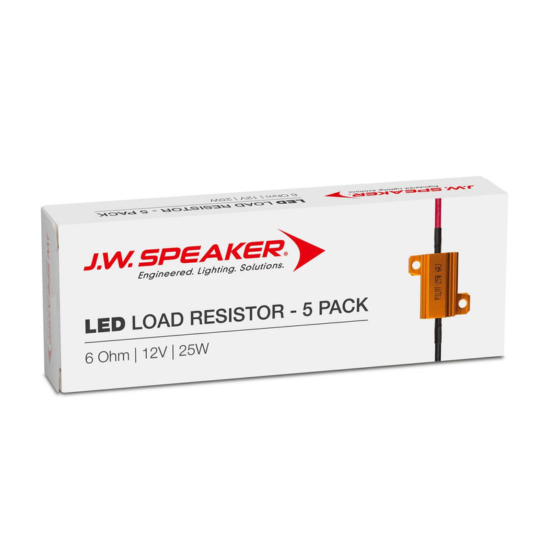 JW Speaker LED Load Resistor Bulk Pack 990161-5