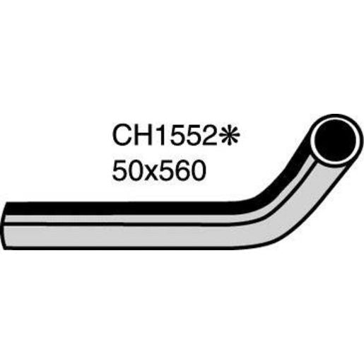 Mackay Top Radiator Hose CH1552