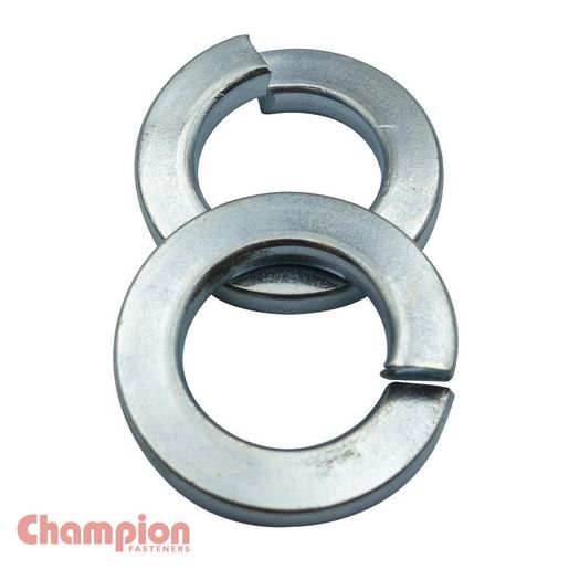 Champion Fasteners Washer Spring Flat Section 3/8in Zinc