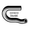 Mackay Top Radiator Hose CH1613