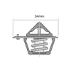 Tridon Thermostat (High Flow) TT2041-185