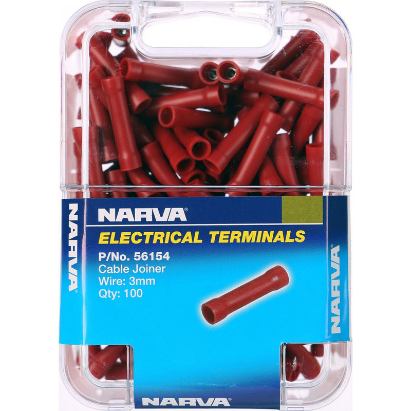 Narva Cable Joiner Red (100Pk) 56154