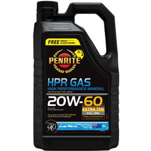 Penrite HPR Gas 20W-60 Engine Oil 5L HPRG005