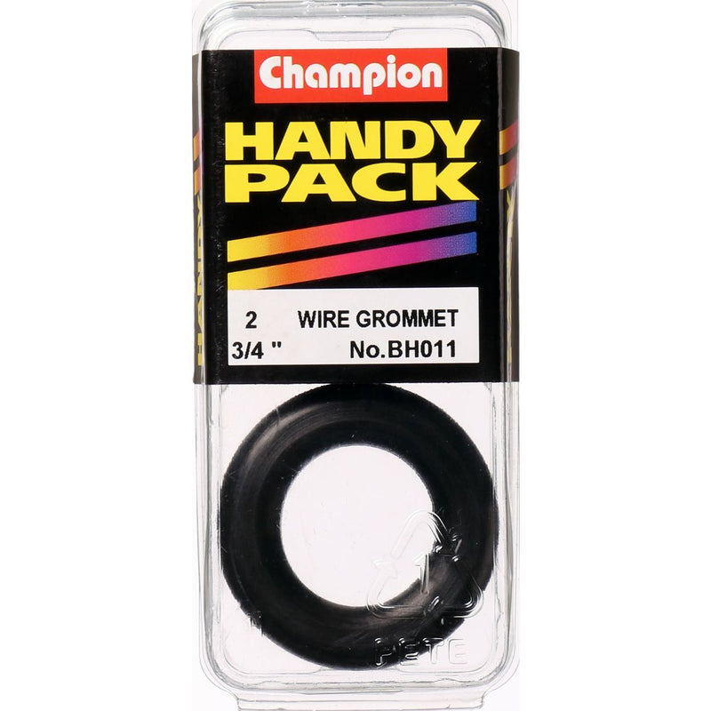 Champion Wire Nitrile Rubber Grommet M19 x 24 x 33mm 2Pk