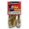 Champion Fasteners Hex Set Screw & Nut High Tensile 3/8In
