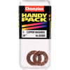Champion Flat Copper Washer 3/8" x 3/4" x 20G 3Pk BH069
