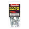 Champion Fasteners Roofing Bolt & Nut Mushroom Head Combo