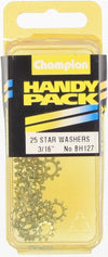 Champion Shakeproof External Washer 3/16" 25Pk BH127