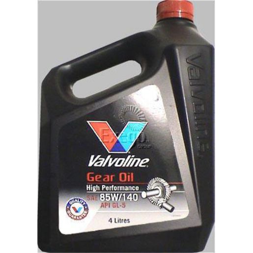 Valvoline HP Gear Oil 85W-140 4Ltr 1216.89