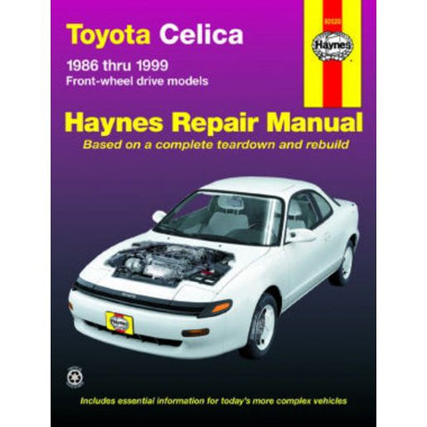 Haynes Owner'S Workshop Manual - Toyota Celica 1986-1999