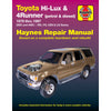 Haynes Repair Manual Suits Toyota Hi Lux 4x4 & 4x2 &