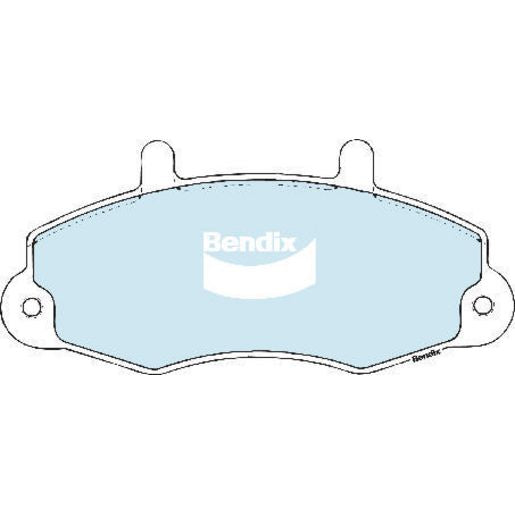 Bendix Pad Set-Disc Brake DB1340BM
