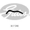 Gates Radiator Hose 02-0533