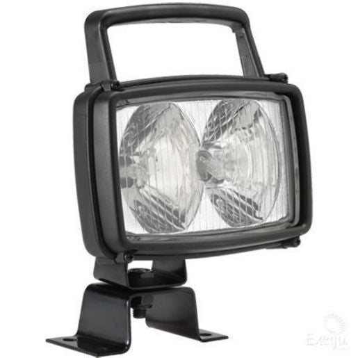 Narva Halogen Work Light Rectangular 12V Wide Flood Beam