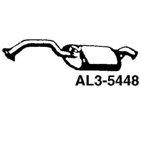 Walker Exhaust Muffler-Exhaust (Use M5618) AL3-5448