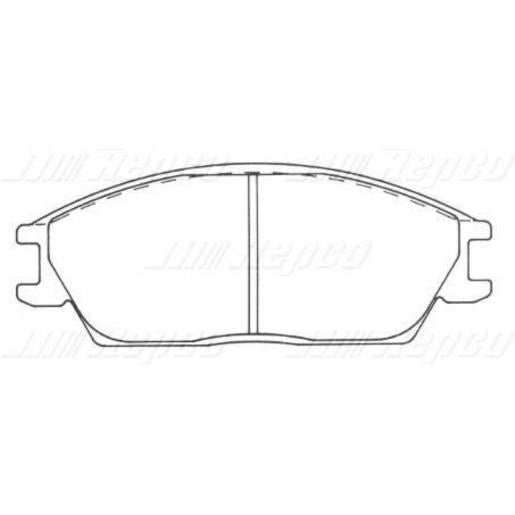 Silverline Brake Pads Set DB1124SLP