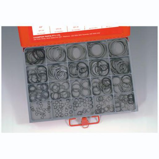 Champion Fasteners Imperial External Circlip Master Kit
