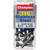 Champion Cap Screw Socket Head Stainless M5 x 25mm 10Pk