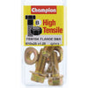 Champion Fasteners M10 X 25 X 1.25mm 14Af Grade 8.8 Bolts