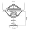 Tridon Thermostat (High Flow) TT269-176