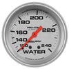Autometer Ultra-Lite 2-5/8in Water Temp Gauge 120-240F