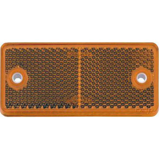 Narva Reflector 90mmx40mm Amber Fixed Bolt 84031BL