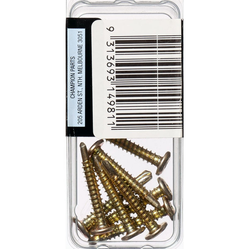 Champion Fasteners Self Drilling Screw Wafer Head 4.8 16