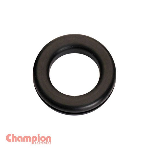 Champion Wire Nitrile Rubber Grommet M8 x 13 x 19mm 50Pk