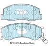 Bendix 4x4 Brake Pad Set Front DB1215 -4WD