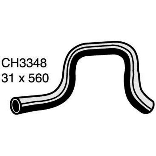 Mackay Top Radiator Hose CH3348