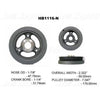 Powerbond OEM Replacement Harmonic Balancer HB1116N