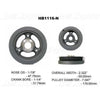 Powerbond OEM Replacement Harmonic Balancer HB1116N