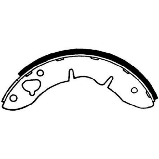 Brake Bonders Brake Shoe 177.8mm N1333