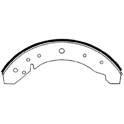 Brake Bonders Brake Shoe 230mm N1335