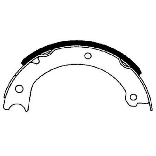 Brake Bonders Brake Shoe 160mm N1548