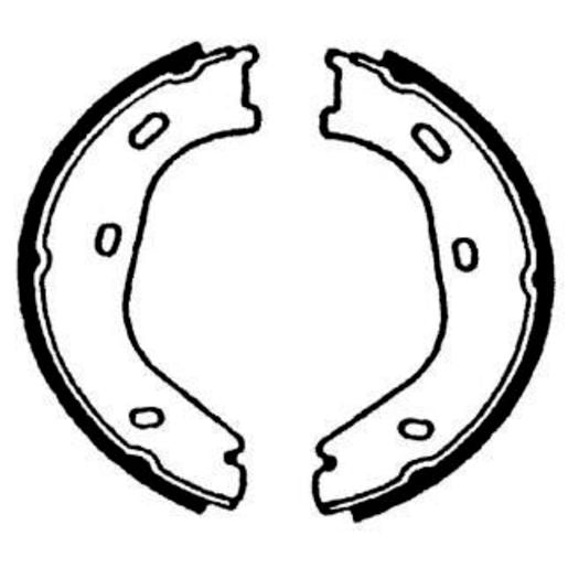 Brake Bonders Brake Shoe 160mm N1630
