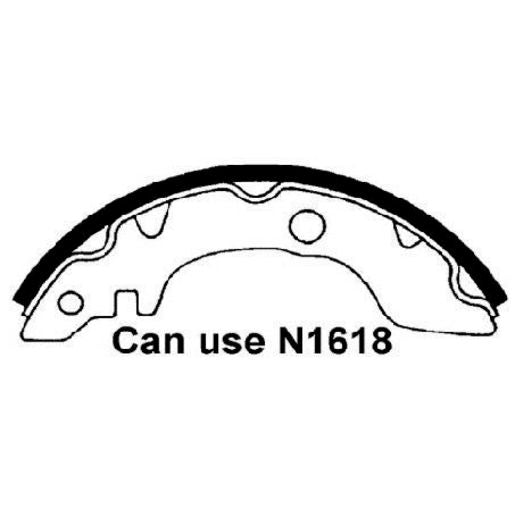 Brake Bonders Brake Shoe 170mm N1644