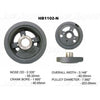 Powerbond OEM Replacement Harmonic Balancer HB1102N