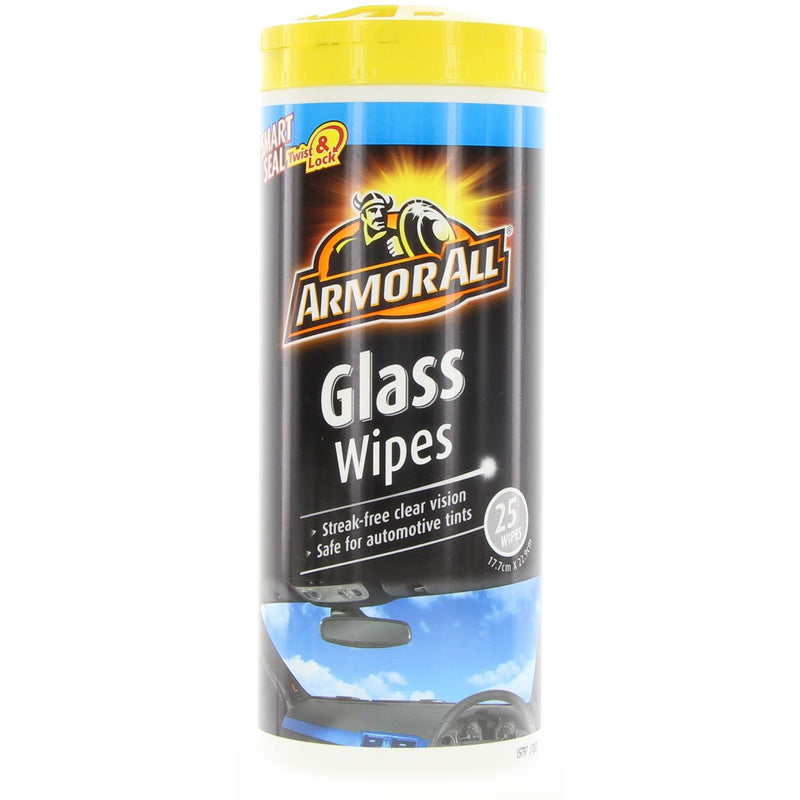 Armor All Glass Wipes 25Pk
